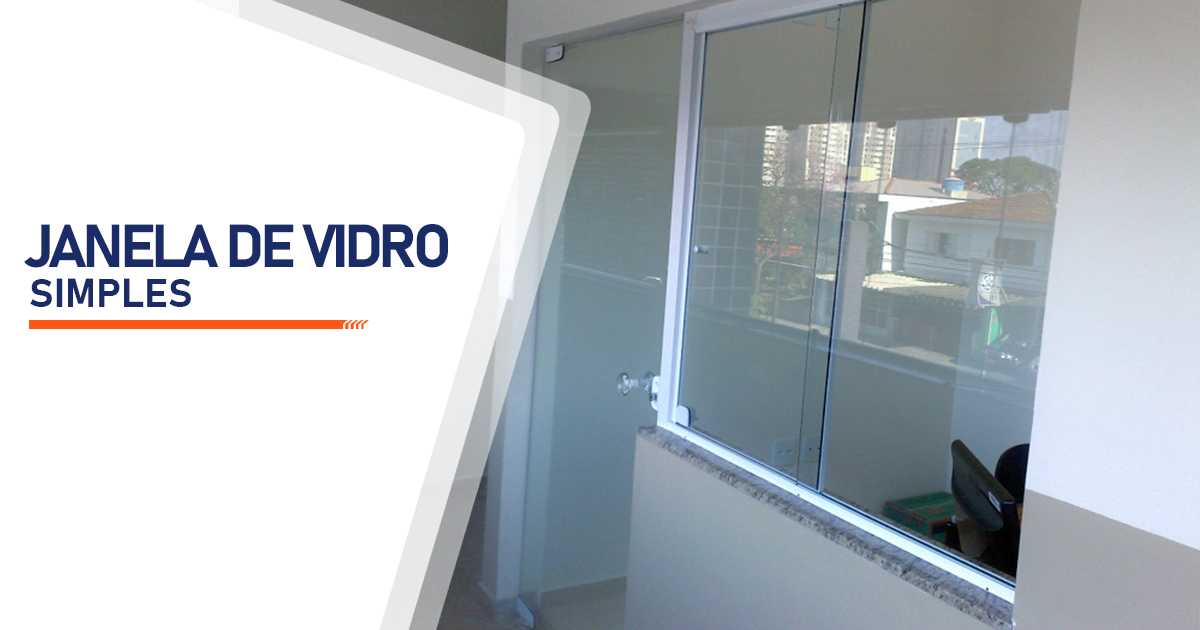 Janela De Vidro Simples Boa Vista Caçari RR